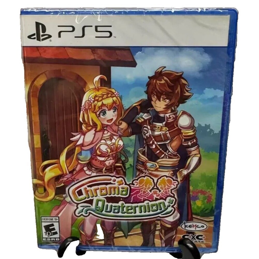 Chroma Quaternion PS5 Limited Run Games LRG 041 Brand New Sealed Sony JRPG Kemco